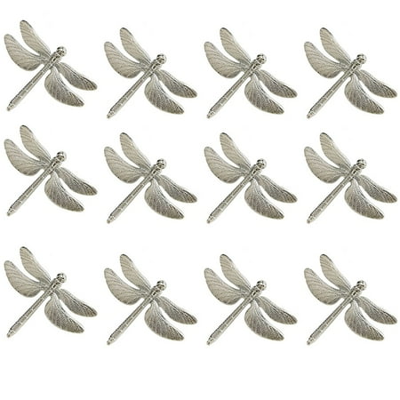 12 Pcs Dragonfly Napkin Rings Zinc Alloy Napkin Buckle Silver Napkin Ring For Hotel Wedding Holiday Table Dinner Party Decoration
12 Pcs Dragonfly Napkin Rings Zinc Alloy Napkin Buckle Silver Napkin Ring For Hotel Wedding Holiday Table Dinner Party Decoration