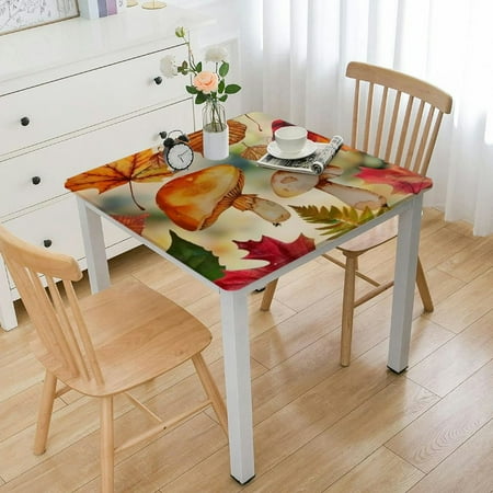 Cute Mushroom Leaves Square Tablecloth 36x36 Inch Washable Table Cloth Waterproof Oil-Proof Anti-Wrinkle Table Cover for Kitchen Party Buffet Tabletop Decor
Cute Mushroom Leaves Square Tablecloth 36x36 Inch Washable Table Cloth Waterproof Oil-Proof Anti-Wrinkle Table Cover for Kitchen Party Buffet Tabletop Decor