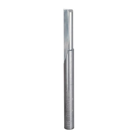 Freud-03-144 1/4 In. (Dia.) Single Flute Straight Bit with 1/4 In. Shank