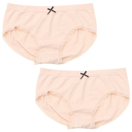 NUOLUX 2Pcs Breathable Underpants Underwear Waistline Seamless Briefs Elastic Undershorts for Women Lady (Color)
NUOLUX 2Pcs Breathable Underpants Underwear Waistline Seamless Briefs Elastic Undershorts for Women Lady (Color)