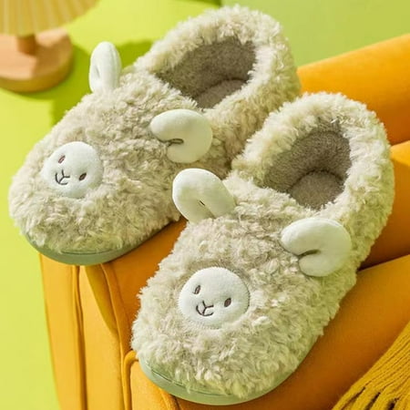 CoCopeaunt Cartoon Cute Lamb Design Cotton Slippers Autumn Winter Indoor Home Couple Slippers Warm Faux Fur Slippers Girl Cotton Shoes
CoCopeaunt Cartoon Cute Lamb Design Cotton Slippers Autumn Winter Indoor Home Couple Slippers Warm Faux Fur Slippers Girl Cotton Shoes