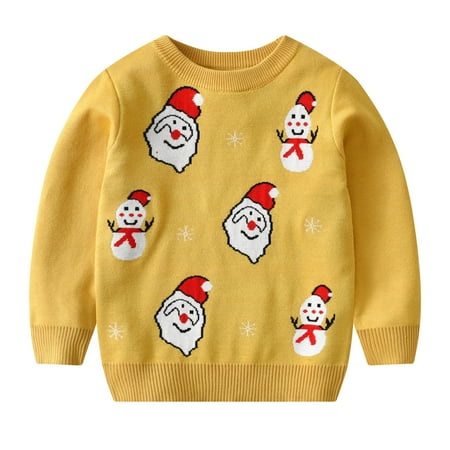 KaLI_store Toddler Boys Girls Christmas Santa Print Warm Knitted Sweater Long Sleeve Tops Knitwear Cardigan Coat Kids Cardigan
KaLI_store Toddler Boys Girls Christmas Santa Print Warm Knitted Sweater Long Sleeve Tops Knitwear Cardigan Coat Kids Cardigan