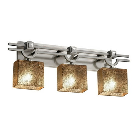 Justice Design Group Fusion Argyle 3 Light Vanity Light