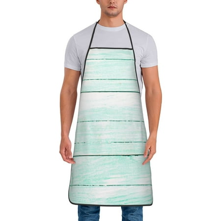 Wukai Flowers And Turquoise Wooden Print Aprons Adjustable Bib Aprons Cooking Kitchen Chef Apron for Women and Men
Wukai Flowers And Turquoise Wooden Print Aprons Adjustable Bib Aprons Cooking Kitchen Chef Apron for Women and Men