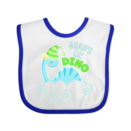 Inktastic Gran s Lil Dino with Cute Blue Baby Dinosaur Gift Baby Boy or Baby Girl Bib
Inktastic Gran s Lil Dino with Cute Blue Baby Dinosaur Gift Baby Boy or Baby Girl Bib