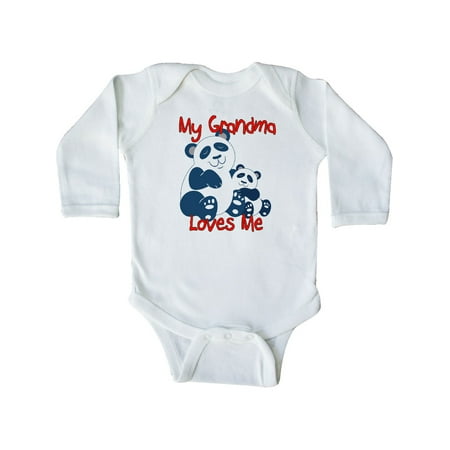 Inktastic My Grandma Loves Me Panda Gift Baby Boy or Baby Girl Long Sleeve Bodysuit
Inktastic My Grandma Loves Me Panda Gift Baby Boy or Baby Girl Long Sleeve Bodysuit