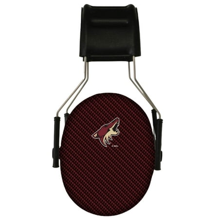 Youth Arizona Coyotes Carbon Fiber Hearing Protection Earmuffs