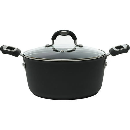 Ballarini TA2LD.24 Taormina Induction 5 Qt. Non-Stick Dutch Oven with Vented Glass Lid