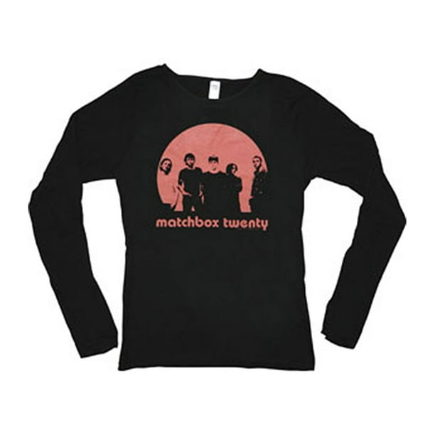 Matchbox 20 Logo Girls Jr Long Sleeve Black