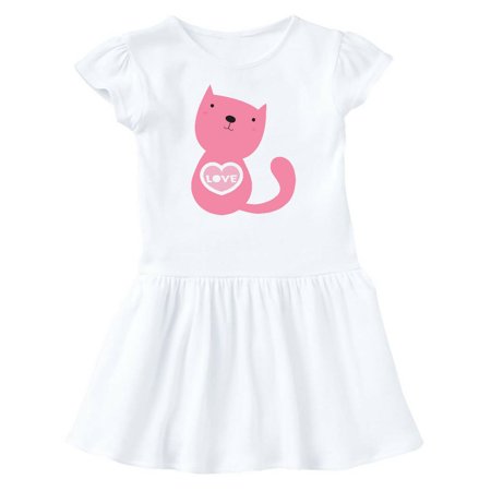 Inktastic Love Cat 2 Gift Baby Girl Dress
