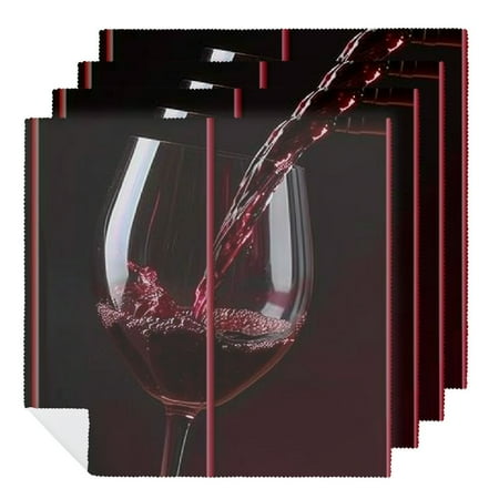 Facannap Wine Glass Red Wine Wine Bottle Polyester Cloth Napkins for Hotel Home Banquet Atmosphere Decoration Washable Reusable Pack of 6 2 PCS
Facannap Wine Glass Red Wine Wine Bottle Polyester Cloth Napkins for Hotel Home Banquet Atmosphere Decoration Washable Reusable Pack of 6 2 PCS