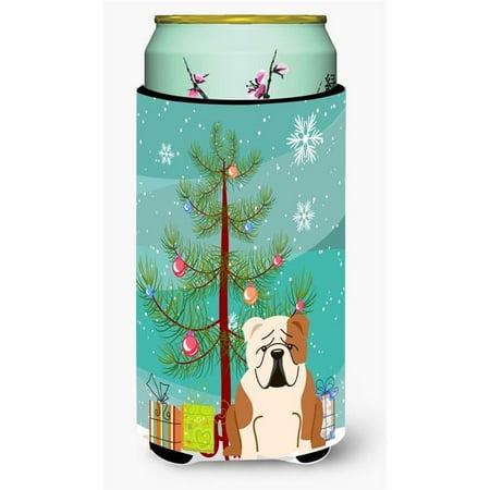 Merry Christmas Tree English Bulldog Fawn & White Tall Boy Beverage Insulator Hugger
Merry Christmas Tree English Bulldog Fawn & White Tall Boy Beverage Insulator Hugger