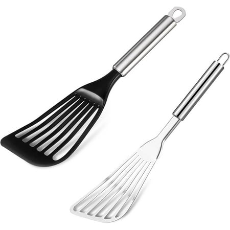 MWYY Kitchen Utensils & Gadget Tool Set Stainless Steel Metal Slotted Spatulas Nylon Fish Egg Spatulas Nonstick Spatulas Turner Wide Flate Slotted Spatulas Nylon For Cookingware (Se
MWYY Kitchen Utensils & Gadget Tool Set Stainless Steel Metal Slotted Spatulas Nylon Fish Egg Spatulas Nonstick Spatulas Turner Wide Flate Slotted Spatulas Nylon For Cookingware (Se