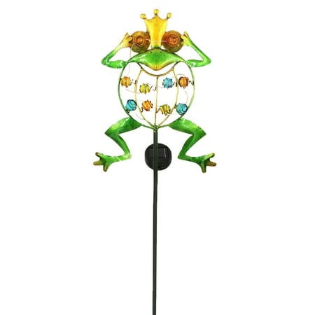 RABBITH Solar Lawn Lamp IP44 Waterproof Ground Plug Outdoor for Frog Solar Lamp Garden Decor Lights with 10 LEDs for Yard Decora
RABBITH Solar Lawn Lamp IP44 Waterproof Ground Plug Outdoor for Frog Solar Lamp Garden Decor Lights with 10 LEDs for Yard Decora