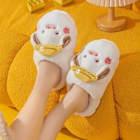 Cathalem Platform Slippers for Women Womens Couples Cotton Slippers Autumn Winter Home Warm Shoes Plus Slippers Women Fuzzy White 8
Cathalem Platform Slippers for Women Womens Couples Cotton Slippers Autumn Winter Home Warm Shoes Plus Slippers Women Fuzzy White 8