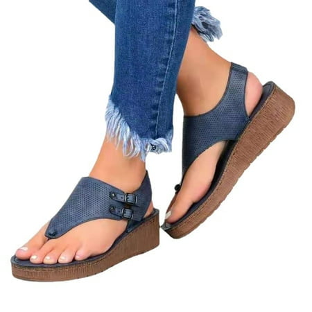 Women House Slippers Open Toe Thick Soft Sole House Shoes with Indoor Anti-Slip Outsole 
Women House Slippers Open Toe Thick Soft Sole House Shoes with Indoor Anti-Slip Outsole