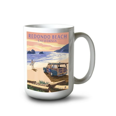15 fl oz Ceramic Mug Redondo Beach California Woody on Beach Dishwasher & Microwave Safe
15 fl oz Ceramic Mug Redondo Beach California Woody on Beach Dishwasher & Microwave Safe