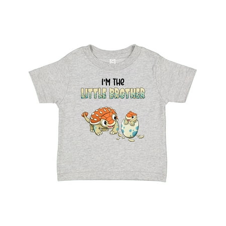 Inktastic I m the Little Brother Ankylosaurus Bros Gift Baby Boy T-Shirt
