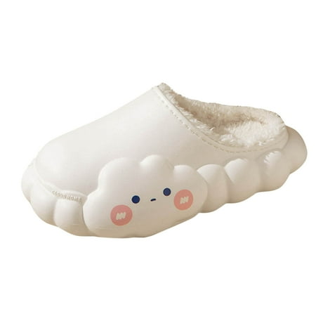 XINSHIDE Shoes Fashion Autumn And Winter Boys And Girls Slippers Flat Bottom Non Slip Soft Plush Warm And Comfortable Cute Cartoon Clouds Casual Baby Shoes
XINSHIDE Shoes Fashion Autumn And Winter Boys And Girls Slippers Flat Bottom Non Slip Soft Plush Warm And Comfortable Cute Cartoon Clouds Casual Baby Shoes