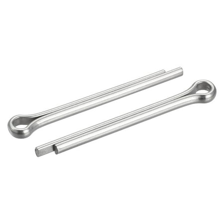 Uxcell Split Cotter Pin 5x50mm 316 Stainless Steel Clip Fastener Fitting Silver 4Pack
Uxcell Split Cotter Pin 5x50mm 316 Stainless Steel Clip Fastener Fitting Silver 4Pack