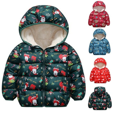 1-6T Baby Boys Girls Christmas Winter Coats Thick Hooded Down Fleece Lined Jacket Kids Infants Toddlers Winter Warm Outerwear
1-6T Baby Boys Girls Christmas Winter Coats Thick Hooded Down Fleece Lined Jacket Kids Infants Toddlers Winter Warm Outerwear