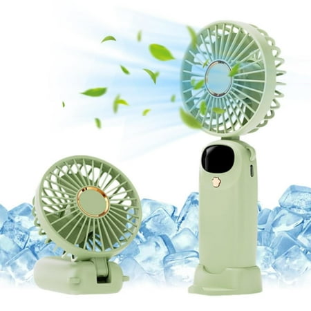 Fsthmty Handheld Fan Mini Fan Portable Handheld USB Rechargeable Fans With 5 Speeds Battery Operated Mini Fan Foldable Desk Desktop Fans With LED Display For Home Bedroom Outdoor
Fsthmty Handheld Fan Mini Fan Portable Handheld USB Rechargeable Fans With 5 Speeds Battery Operated Mini Fan Foldable Desk Desktop Fans With LED Display For Home Bedroom Outdoor