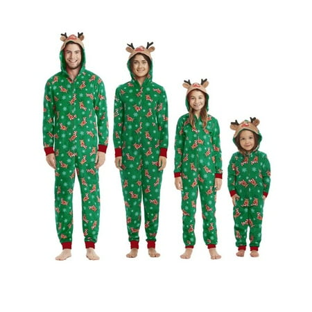 Viworld Christmas Family Matching Hoodie Pajamas Reindeer Romper Long Sleeve One Piece Jumpsuit Zipper Pjs for Adult Kids Baby
Viworld Christmas Family Matching Hoodie Pajamas Reindeer Romper Long Sleeve One Piece Jumpsuit Zipper Pjs for Adult Kids Baby