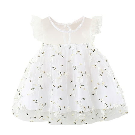 Little Girls Dresses Toddler Kids Baby Embroidery Floral Flower Tulle Dress Beach Clothes
Little Girls Dresses Toddler Kids Baby Embroidery Floral Flower Tulle Dress Beach Clothes