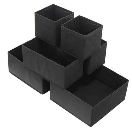 Set of 6 Foldable Clothes Drawer Organizers Fabric Closet Dresser Drawers Organizers Dividers for Underwear Bras Lingerie Panties Socks
Set of 6 Foldable Clothes Drawer Organizers Fabric Closet Dresser Drawers Organizers Dividers for Underwear Bras Lingerie Panties Socks