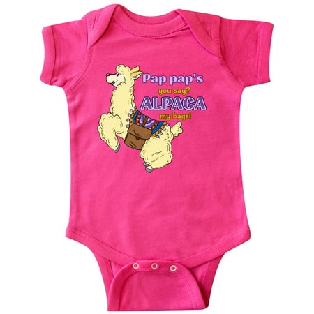 Inktastic Pap Pap s You Say ALPACA my Bags with Cute Jumping Alpaca Gift Baby Boy or Baby Girl Bodysuit
Inktastic Pap Pap s You Say ALPACA my Bags with Cute Jumping Alpaca Gift Baby Boy or Baby Girl Bodysuit