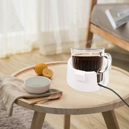 HCQXNSL White Anti-Spill Cup Holder Adjustable Desk Drink Holder with 3 Side Buckles Heating Coaster Non-Tipping Table Coaster with Sticker USB Powered Mug Holder for 2.7 to 3.6inch Diameter Cups
HCQXNSL White Anti-Spill Cup Holder Adjustable Desk Drink Holder with 3 Side Buckles Heating Coaster Non-Tipping Table Coaster with Sticker USB Powered Mug Holder for 2.7 to 3.6inch Diameter Cups