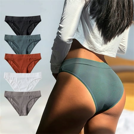 Jieowen Women s Cotton Stretch Ribbed Panties High Elasticity Briefs Mid-Waist Comfort Underwear
Jieowen Women s Cotton Stretch Ribbed Panties High Elasticity Briefs Mid-Waist Comfort Underwear