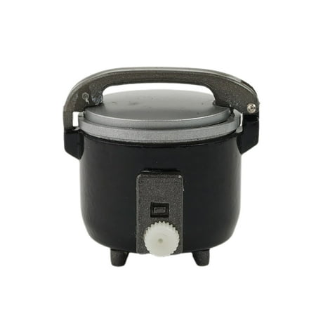 Realyc Mini Rice Cooker Exquisite Detail DIY Accessory Plastic Simulation Rice Cooker Kids Gift for Kitchen Scene
Realyc Mini Rice Cooker Exquisite Detail DIY Accessory Plastic Simulation Rice Cooker Kids Gift for Kitchen Scene