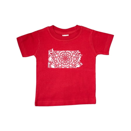 Inktastic Pennsylvania Silhouette Mandala Gift Baby Boy or Baby Girl T-Shirt