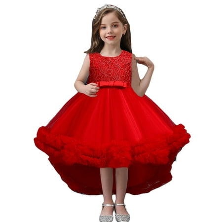 Girls Mesh Princess Dress Sweet Style High Waist Bow Decoration Embroidery Sleeveless Formal Trailing Dress
Girls Mesh Princess Dress Sweet Style High Waist Bow Decoration Embroidery Sleeveless Formal Trailing Dress
