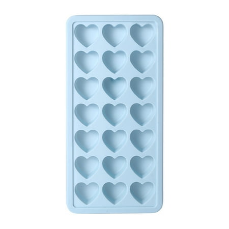Bigstone Ice Cube Tray Heart Shape Food-grade Silicone 21 Grids Large Capacity Ice Tray Mold for Bar
Bigstone Ice Cube Tray Heart Shape Food-grade Silicone 21 Grids Large Capacity Ice Tray Mold for Bar