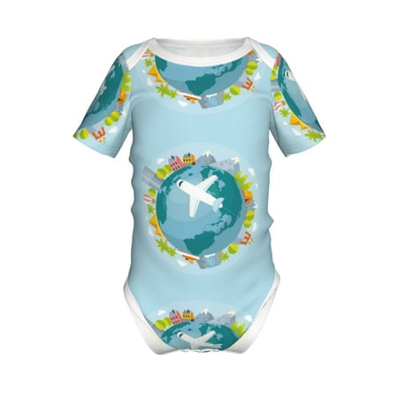 Adobk Dreaming Travel Print Baby Climbing Clothes Jumpsuit Rompers Classic Rompers Child Short sleeve Bodysuits-2 Years
Adobk Dreaming Travel Print Baby Climbing Clothes Jumpsuit Rompers Classic Rompers Child Short sleeve Bodysuits-2 Years