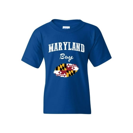 Maryland Boy Unisex Youth Shirts T-Shirt Tee