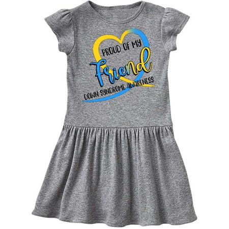 Inktastic Proud of my Friend Down Syndrome Awareness Heart Ribbon Gift Toddler Girl Dress
Inktastic Proud of my Friend Down Syndrome Awareness Heart Ribbon Gift Toddler Girl Dress
