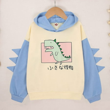 New Year New You 2022! on Clearance Hesxuno Teen Girls Hoodies Cat Ear Hooded Dinosaur Coats Long Sleeve Hooded Sweatshirt Blouse Womens Pullover Outwear Baby Pajamas
New Year New You 2022! on Clearance Hesxuno Teen Girls Hoodies Cat Ear Hooded Dinosaur Coats Long Sleeve Hooded Sweatshirt Blouse Womens Pullover Outwear Baby Pajamas