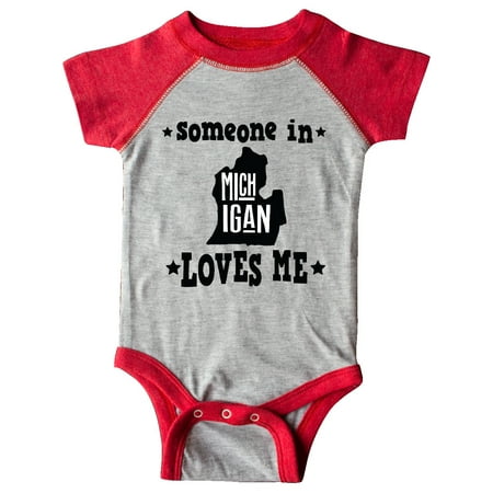 Inktastic Michigan Travel Gift Someone Loves Me Gift Baby Boy or Baby Girl Bodysuit
Inktastic Michigan Travel Gift Someone Loves Me Gift Baby Boy or Baby Girl Bodysuit