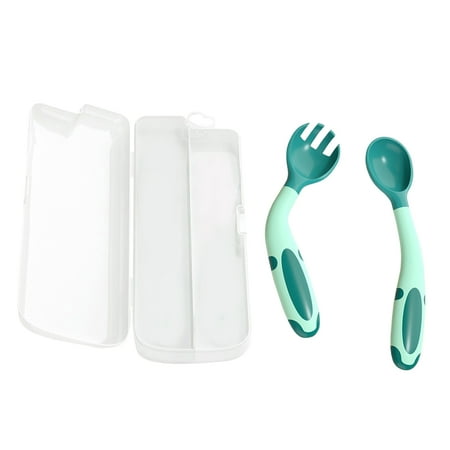 Mightlink 1 Set Baby Spoon Safety Material Lovely Smooth Edges Bent Integrated Diet Training Silicone Heat Sensing Color Changing Baby Self-feeding Spoon for Home
Mightlink 1 Set Baby Spoon Safety Material Lovely Smooth Edges Bent Integrated Diet Training Silicone Heat Sensing Color Changing Baby Self-feeding Spoon for Home
