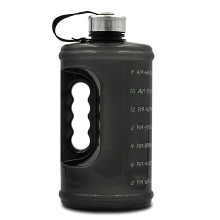 Motivational Water Bottle with Time -Free Leak-Proof Water Jug for Fitness Gym and Outdoor Sports Balck
Motivational Water Bottle with Time -Free Leak-Proof Water Jug for Fitness Gym and Outdoor Sports Balck