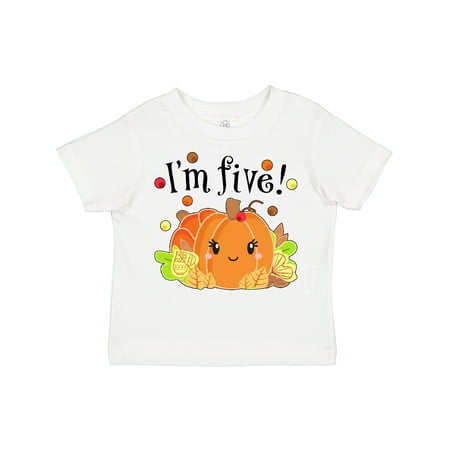 Inktastic I m Five- Pumpkin Birthday Autumn Gift Toddler Boy or Toddler Girl T-Shirt
Inktastic I m Five- Pumpkin Birthday Autumn Gift Toddler Boy or Toddler Girl T-Shirt