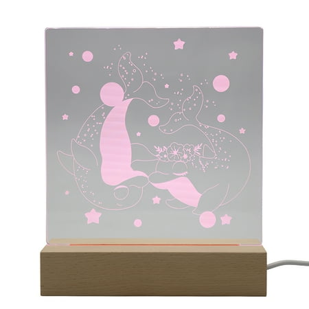 3D LED Night Light USB Charging Bedside Lamp with 3D Dolphin Pattern Light Effect Table Lamp for Bedroom Living Room Outdoor
3D LED Night Light USB Charging Bedside Lamp with 3D Dolphin Pattern Light Effect Table Lamp for Bedroom Living Room Outdoor