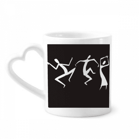Ancient Egypt Decorative Pattern Mug Coffee Cerac Drinkware Glass Heart Cup