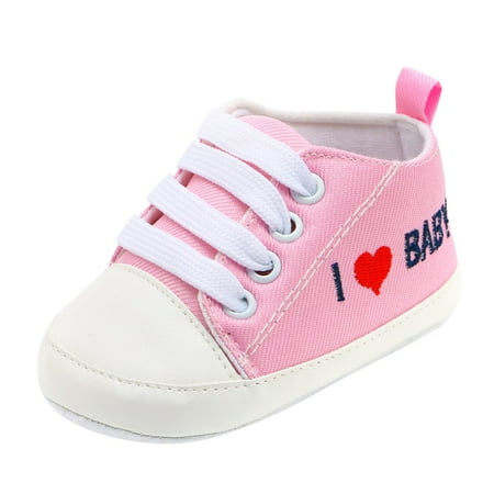 YOHOME Newborn Toddler Baby Girls Boys Heart Letter Print Solid Soft