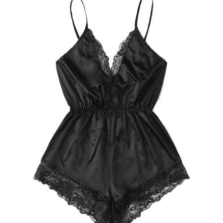 Licupiee Women Summer Plus Size Lingerie Bodysuit Romper V Neck Teddy Lace Babydoll Satin Pajamas Nightwear
Licupiee Women Summer Plus Size Lingerie Bodysuit Romper V Neck Teddy Lace Babydoll Satin Pajamas Nightwear
