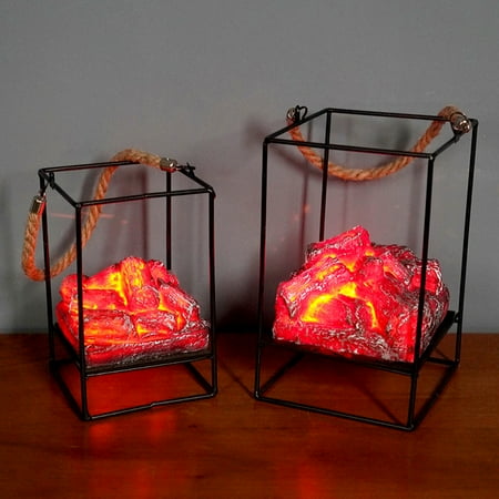 Baiwo Halloween Simulated Charcoal Flame LED Light Festival Hanging Fireplace Ornament
Baiwo Halloween Simulated Charcoal Flame LED Light Festival Hanging Fireplace Ornament