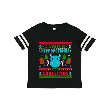Inktastic I Want a Hippopotamus for Christmas Pixelated Ugly Sweater Gift Toddler Boy or Toddler Girl T-Shirt
Inktastic I Want a Hippopotamus for Christmas Pixelated Ugly Sweater Gift Toddler Boy or Toddler Girl T-Shirt